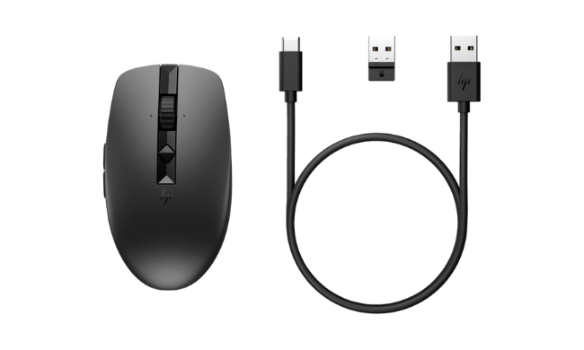 HP 715 Rechargeable Multi-Device Mouse (Programmable Buttons)
