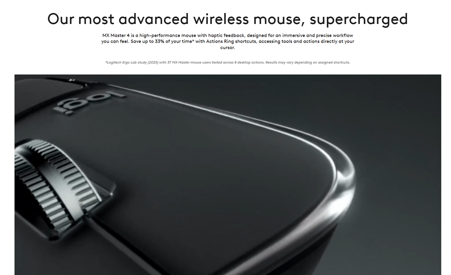 Logitech MX Master 4 | Graphite (910-007565)