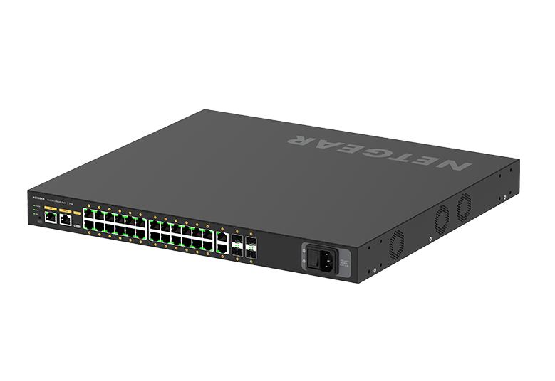 Netgear M4250-26G4F-PoE+ (GSM4230P) 24x1G PoE+ 300W 2x1G and 4xSFP Managed Switch