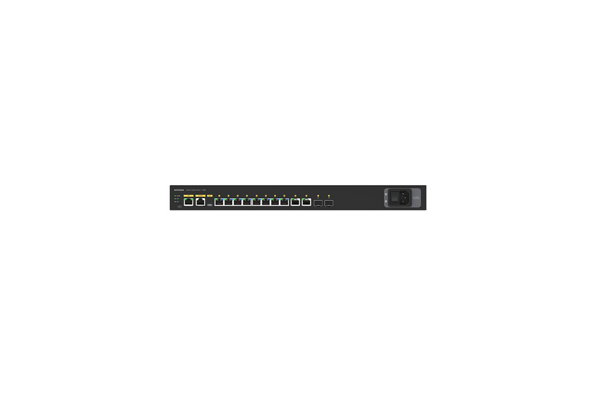 Netgear AV Line M4250-10G2XF-PoE+ (GSM4212PX) 8x1G PoE+ 240W 2x1G and 2xSFP+ Managed Switch