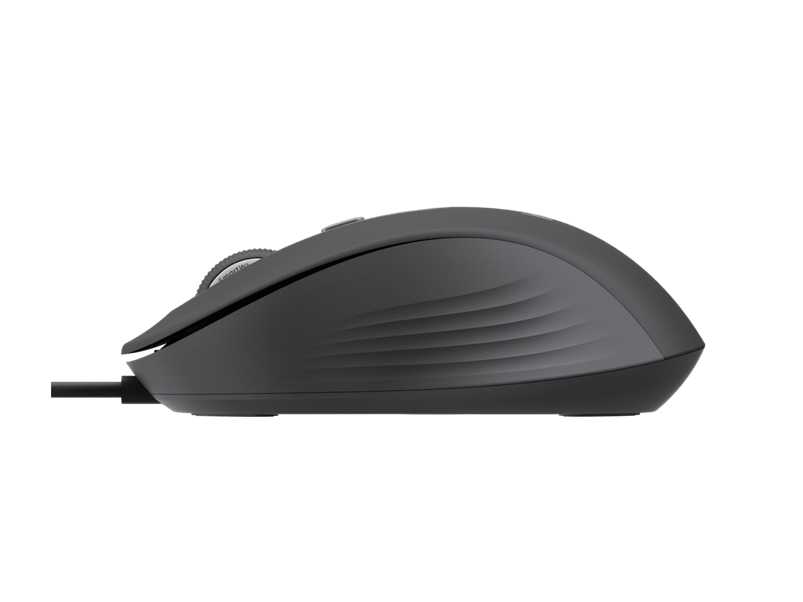 Logitech Signature Wired M520 Graphite Mouse For Business