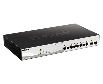 D-Link DGS-1210-10MP | 10-Port Gigabit Smart Managed PoE Switch