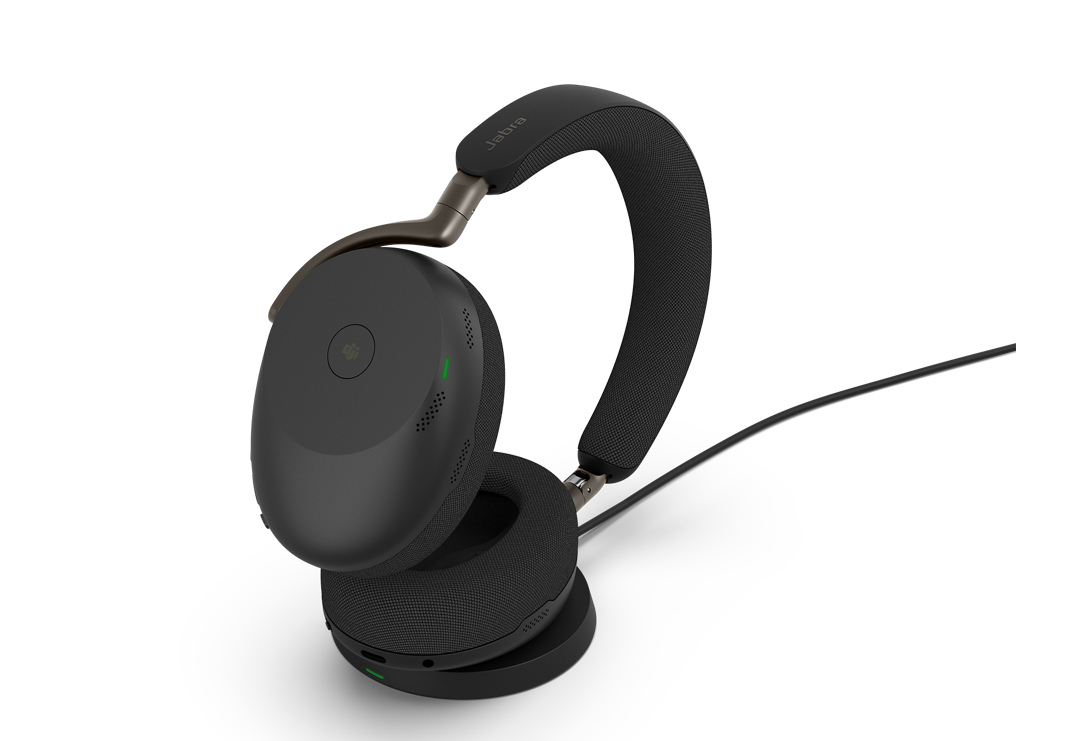 Jabra Evolve3 85 Wireless ANC Headset | With Charge Pad | MS Stereo USB-C | 38599-999-889