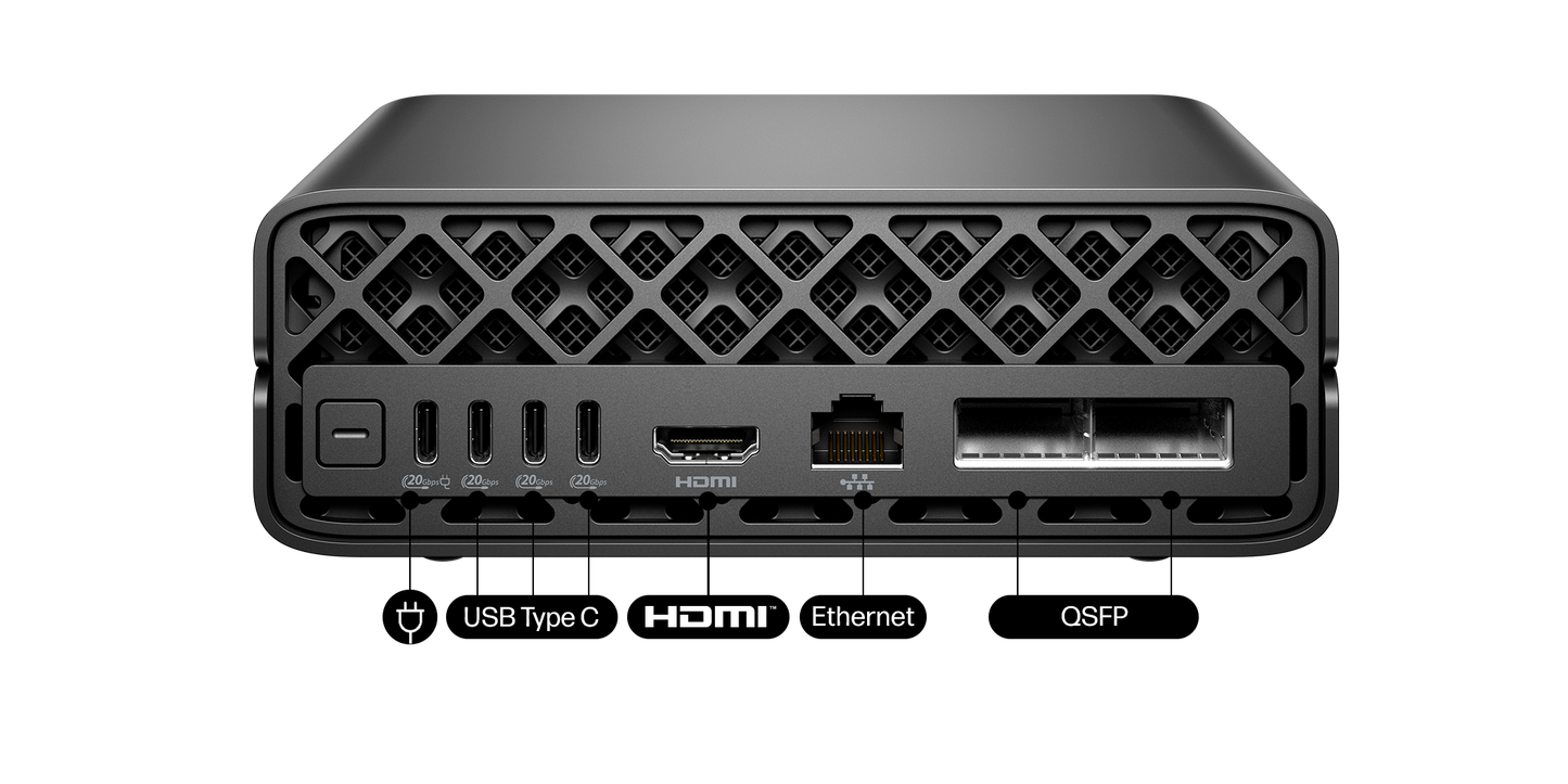 HP ZGX Nano G1n AI Station | Powered By NVIDIA® GB10 Grace Blackwell Superchip (DD8J0PA)
