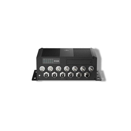 D-Link DTM-570-GS | 5G NR Industrial Transit / Rail Wi-Fi 6 Dual-SIM VPN Mobile Gigabit Gateway