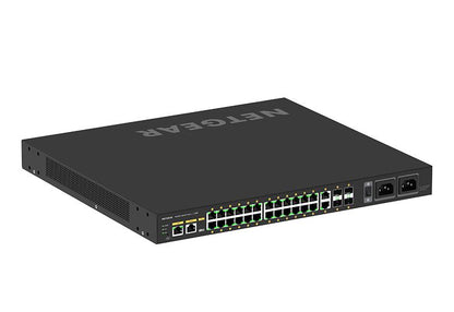 Netgear M4250-26G4F-PoE++ (GSM4230UP) 24x1G PoE++ 1,440W 2x1G and 4xSFP Managed Switch
