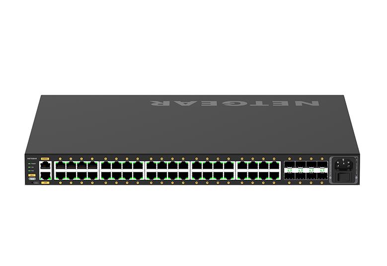 Netgear AV Line M4250-40G8F-PoE+ (GSM4248P) 40x1G PoE+ 480W and 8xSFP Managed Switch