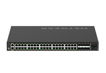 Netgear AV Line M4250-40G8F-PoE+ (GSM4248P) 40x1G PoE+ 480W and 8xSFP Managed Switch