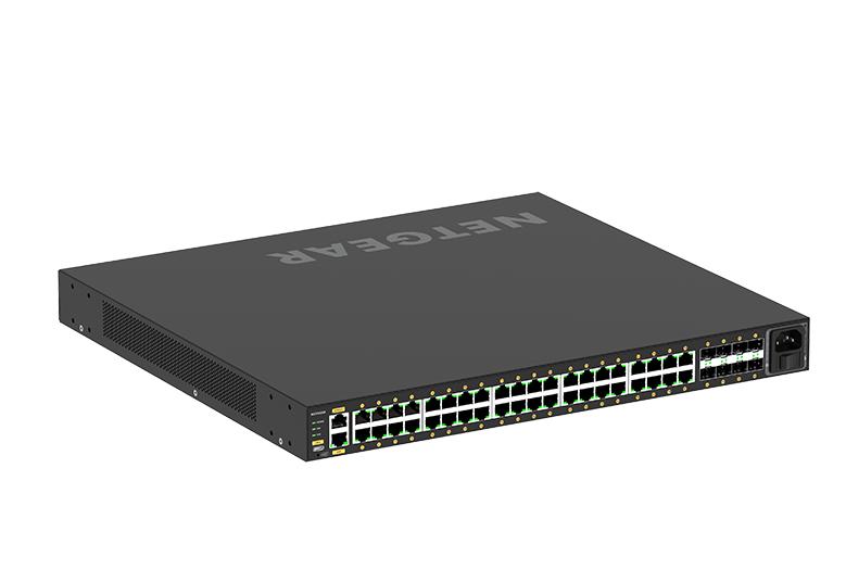 Netgear AV Line M4250-40G8F-PoE+ (GSM4248P) 40x1G PoE+ 480W and 8xSFP Managed Switch
