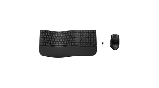 HP 685 Comfort Dual-Mode Keyboard and Mouse Combo (Programable Keys & Buttons)