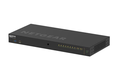 Netgear AV Line M4250-10G2F-PoE+ (GSM4212P) 8x1G PoE+ 125W 2x1G and 2xSFP Managed Switch