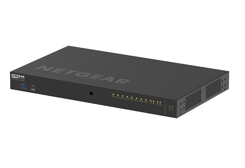 Netgear AV Line M4250-10G2XF-PoE++ (GSM4212UX) 8x1G Ultra90 PoE++ 802.3bt 720W 2x1G and 2xSFP+ Managed Switch