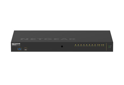 Netgear AV Line M4250-10G2XF-PoE++ (GSM4212UX) 8x1G Ultra90 PoE++ 802.3bt 720W 2x1G and 2xSFP+ Managed Switch