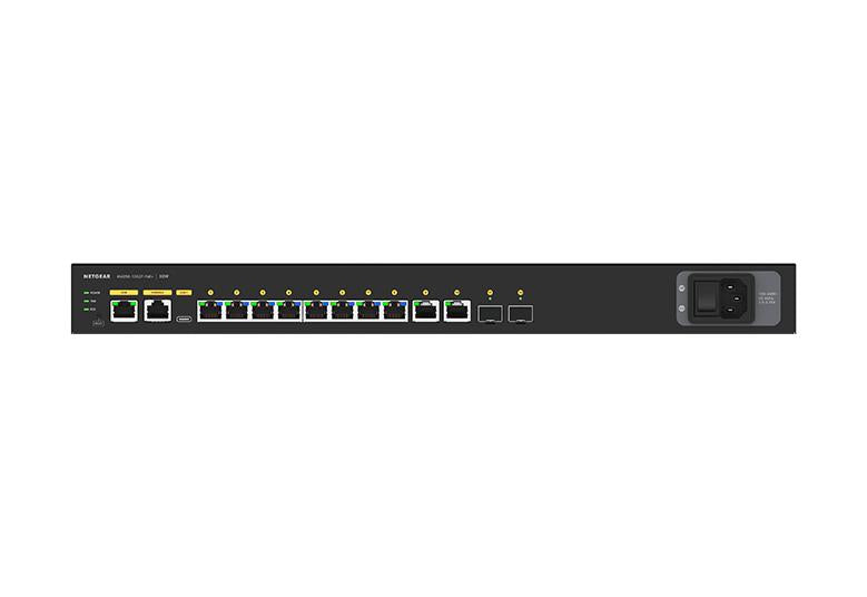 Netgear AV Line M4250-10G2F-PoE+ (GSM4212P) 8x1G PoE+ 125W 2x1G and 2xSFP Managed Switch