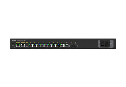 Netgear AV Line M4250-10G2XF-PoE++ (GSM4212UX) 8x1G Ultra90 PoE++ 802.3bt 720W 2x1G and 2xSFP+ Managed Switch