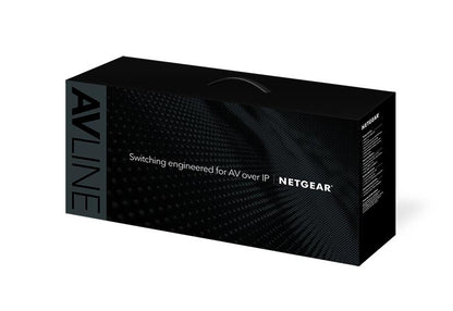 Netgear AV Line M4250-10G2F-PoE+ (GSM4212P) 8x1G PoE+ 125W 2x1G and 2xSFP Managed Switch