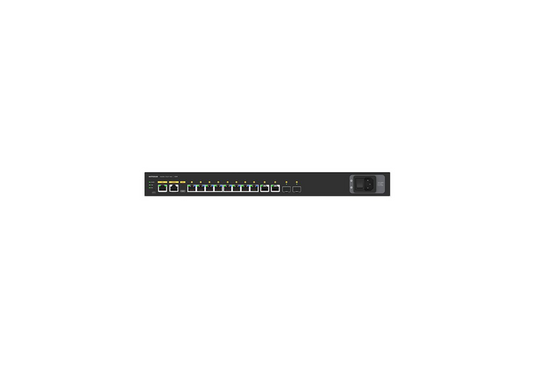 Netgear AV Line M4250-10G2F-PoE+ (GSM4212P) 8x1G PoE+ 125W 2x1G and 2xSFP Managed Switch