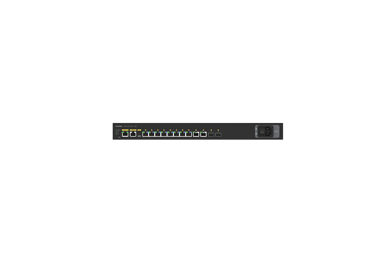 Netgear AV Line M4250-10G2XF-PoE+ (GSM4212PX) 8x1G PoE+ 240W 2x1G and 2xSFP+ Managed Switch