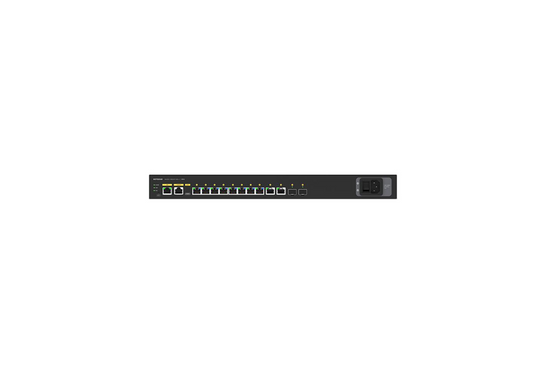 Netgear AV Line M4250-10G2XF-PoE++ (GSM4212UX) 8x1G Ultra90 PoE++ 802.3bt 720W 2x1G and 2xSFP+ Managed Switch