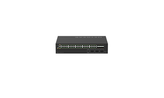 Netgear AV Line M4250-40G8XF-PoE++ (GSM4248UX) 40x1G PoE++ 2,880W and 8xSFP+ Managed Switch
