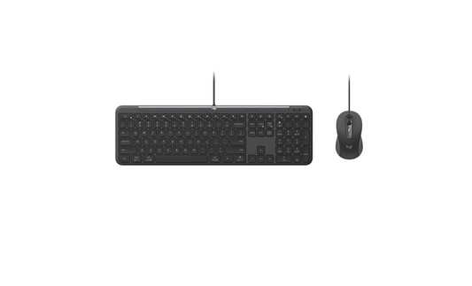 Logitech MK620 Wired USB-C Keyboard And Mouse Combo For Business