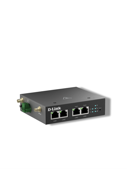 D-Link DWM-314-TP 4G Multi-Connect PoE Modem | 4G LTE Multi-Connect Industrial VPN Mobile PoE Modem