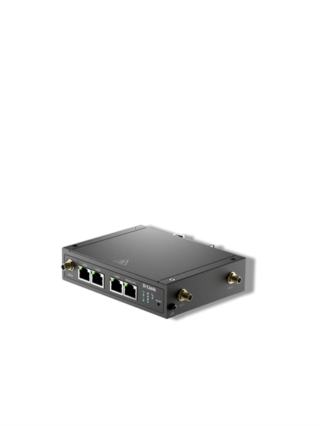 D-Link DWM-530-T | 4G M2M Router LTE Multi-Connect Industrial VPN Dual-SIM Wi-Fi Mobile Router