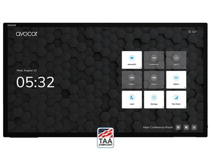 Avocor AVH-8620 86" 4K PCAP Touch Technology Display