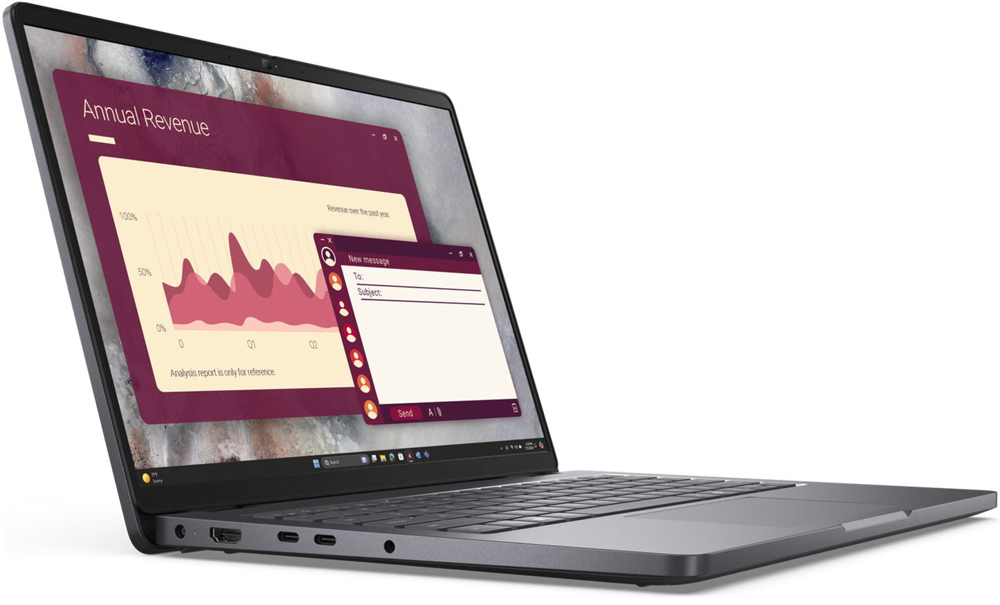 Dell Pro 14 PC14250 Laptop | U7-255U/32GB/1TB (Magnetite)