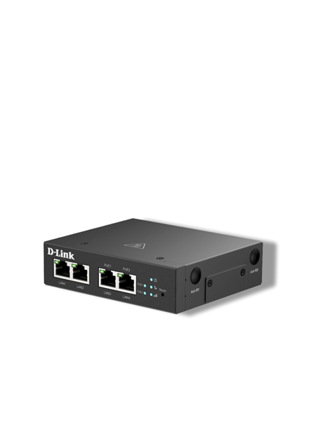 D-Link DWM-314-TP 4G Multi-Connect PoE Modem | 4G LTE Multi-Connect Industrial VPN Mobile PoE Modem