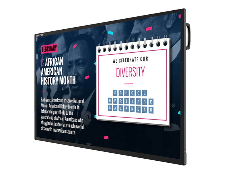 Avocor AVH-8620 86" 4K PCAP Touch Technology Display