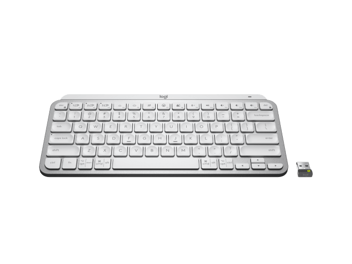 Logitech MX Keys Mini Pale Grey Keyboard For Business