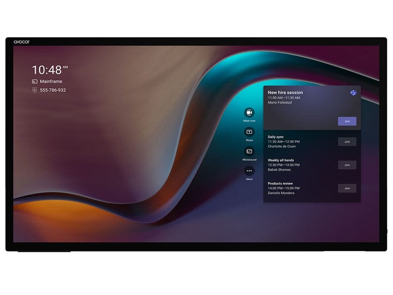Avocor AVH-8620 86" 4K PCAP Touch Technology Display