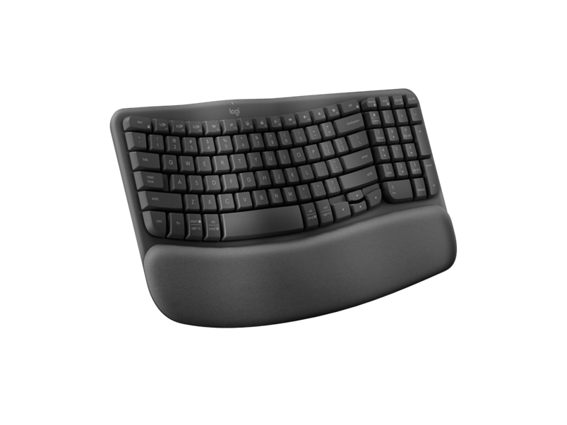 Logitech Wave Keys Graphite Keyboard For Business