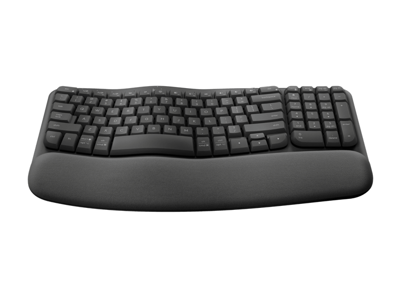 Logitech Wave Keys Graphite Keyboard For Business