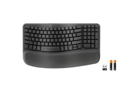 Logitech Wave Keys Graphite Keyboard For Business