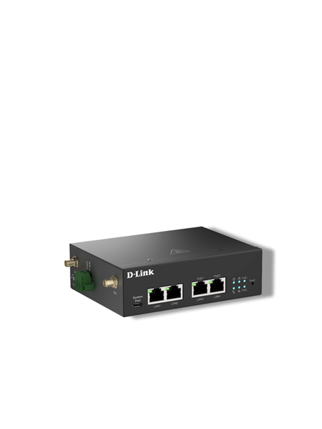 D-Link DWM-314-GP 5G Multi-Connect PoE Modem | Industrial VPN Dual-SIM Mobile Gigabit PoE Modem