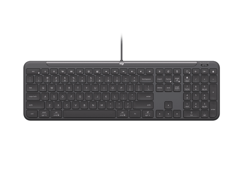 Logitech Signature Wired K620 Graphite Keyboard For Business