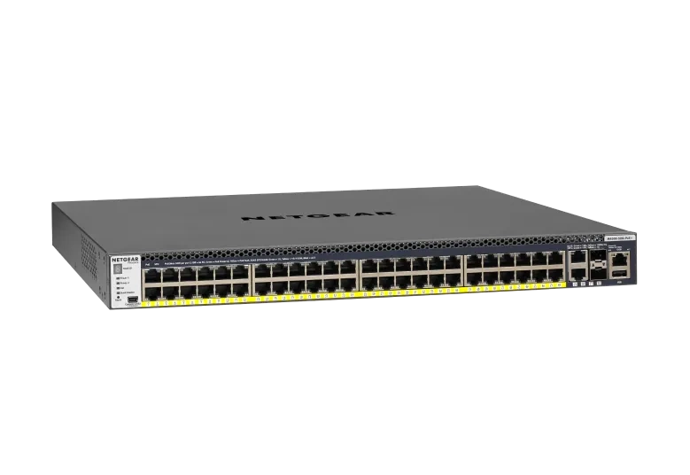 Netgear Fully Managed M4300-52G-PoE+ 550W Switch (GSM4352PA)