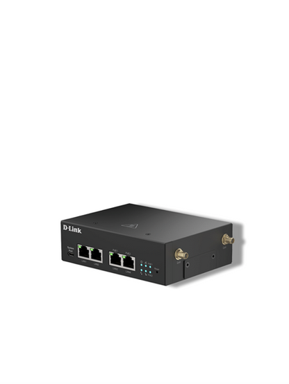 D-Link DWM-314-GP 5G Multi-Connect PoE Modem | Industrial VPN Dual-SIM Mobile Gigabit PoE Modem