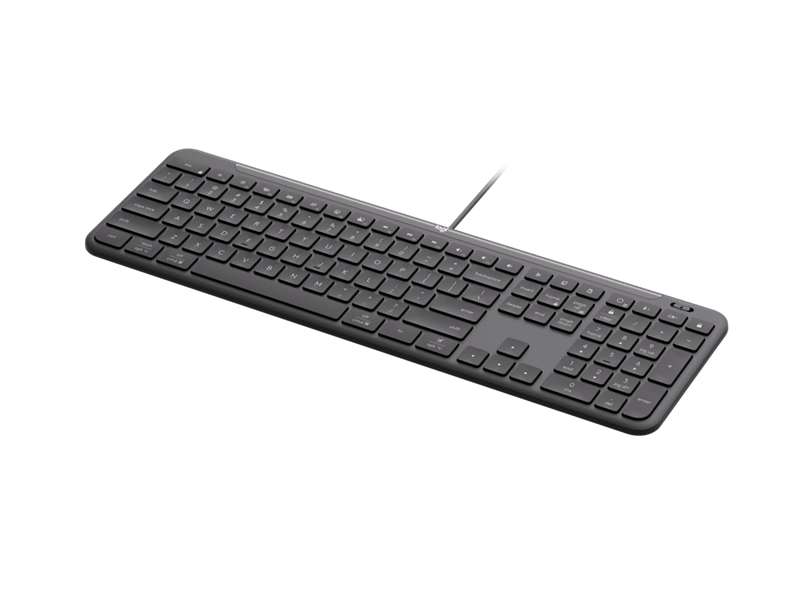 Logitech Signature Wired K620 Graphite Keyboard For Business