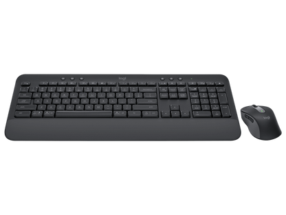Logitech Signature MK650 Wireless Graphite Keyboard And Mouse Combo For Business