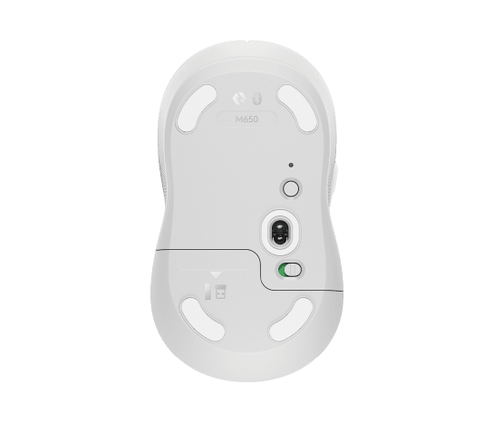 Logitech Signature M650 Wireless Off-White Mouse for Business