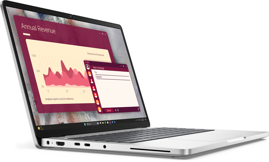 Dell Pro 14 Laptop PC14250 vPro Laptop | U5-235U/16GB/512GB