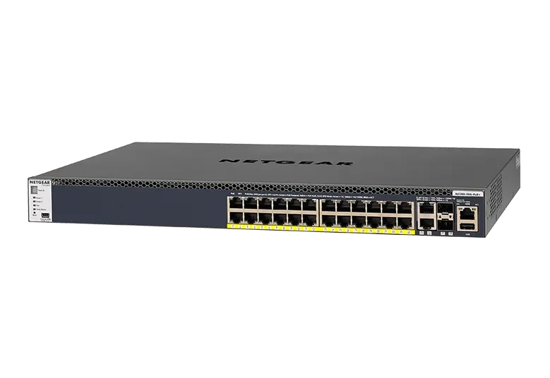 Netgear Full-Width 48x1G Stackable Managed Switch with 2x10GBASE-T and 2xSFP+ (GSM4352S)