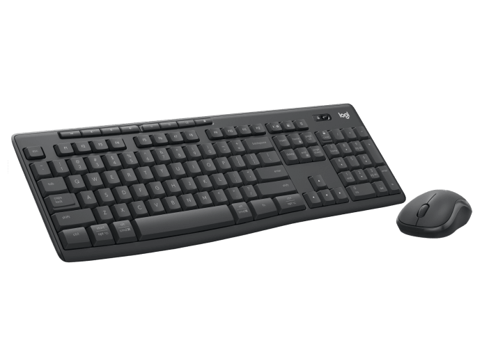 Logitech MK370 Wireless Keyboard & Mouse Combo For Business
