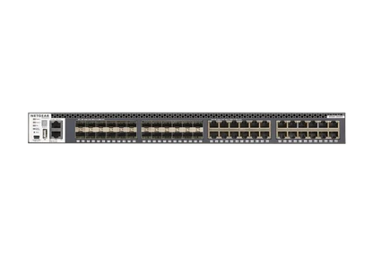 Netgear 24x1G PoE+ Stackable Managed Switch with 2x10GBASE-T and 2xSFP+ 1,000W PSU (GSM4328PB)