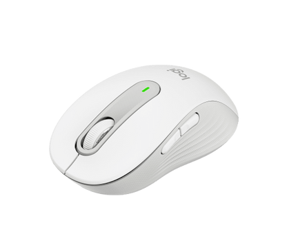 Logitech Signature M650 Wireless Off-White Mouse for Business