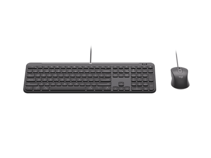Logitech MK620 Wired USB-C Keyboard And Mouse Combo For Business