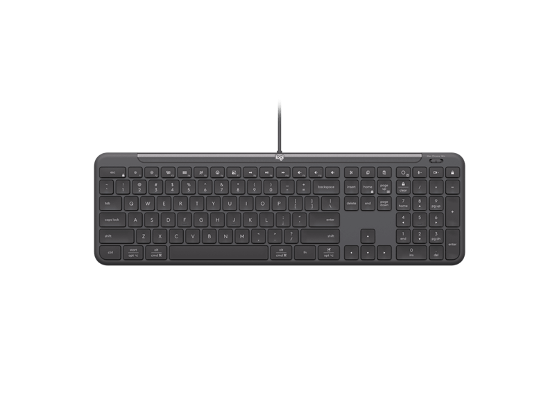 Logitech MK620 Wired USB-C Keyboard And Mouse Combo For Business